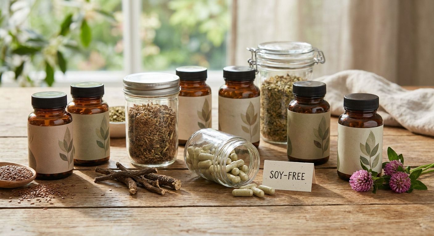 Best plant-based menopause supplements without soy