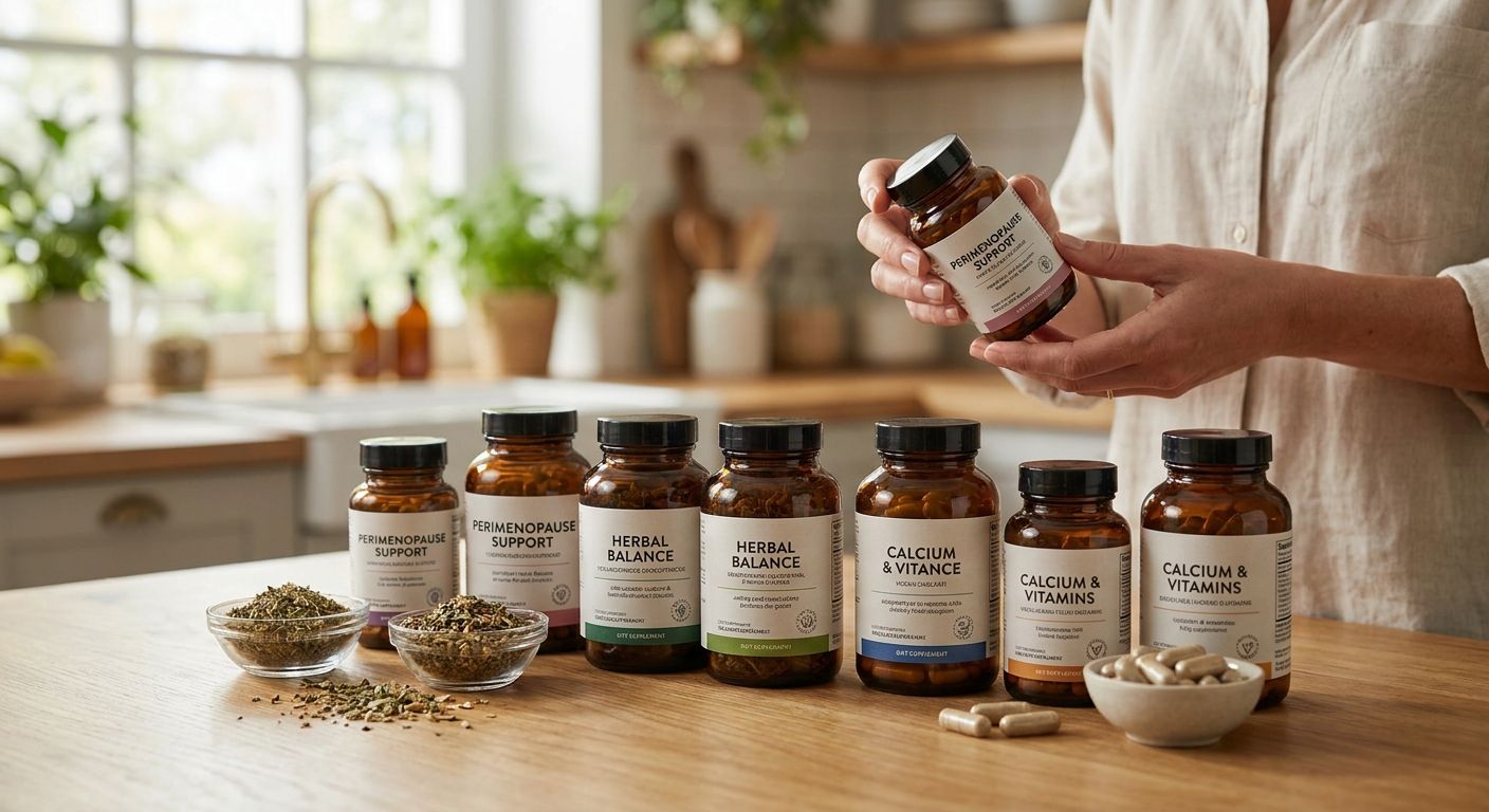 Best menopause supplements for perimenopause symptoms