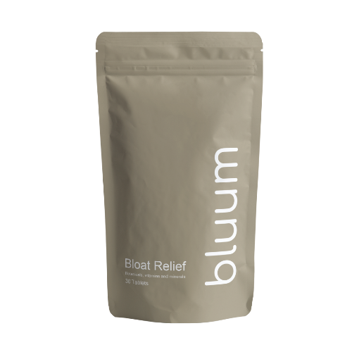 Bluum Bloat Relief supplement pouch